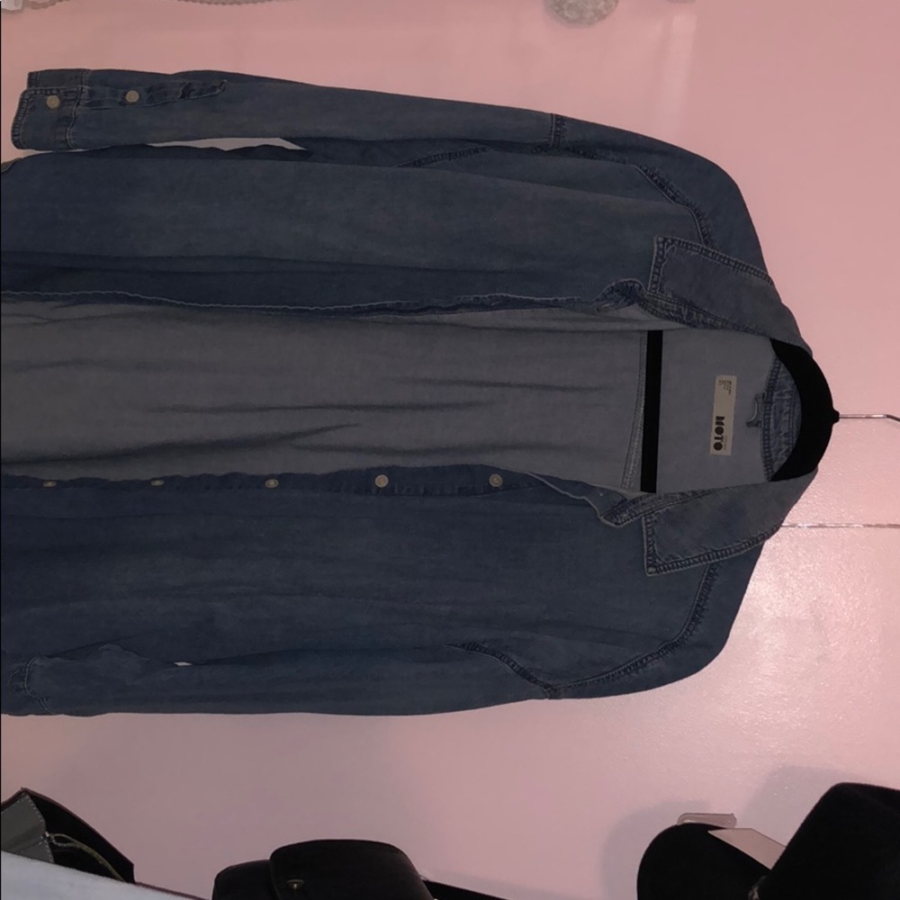 Topshop oversized shirt